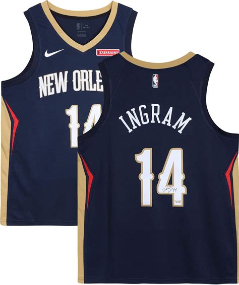 Brandon Ingram New Orleans Pelicans Autographed Navy Swingman Jersey ...