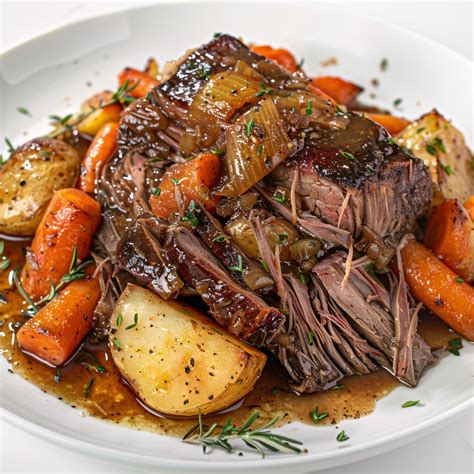 Crock Pot Pot Roast Recipe - Easy Comfort Food Recipe