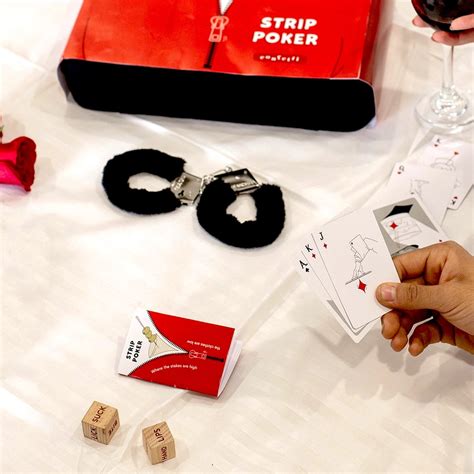 Unique Couple Gift – Fun & Flirty Poker Night Set – Confetti Gifts