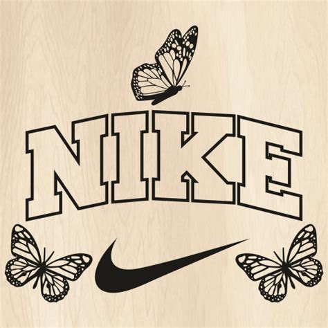 nike butterfly svg