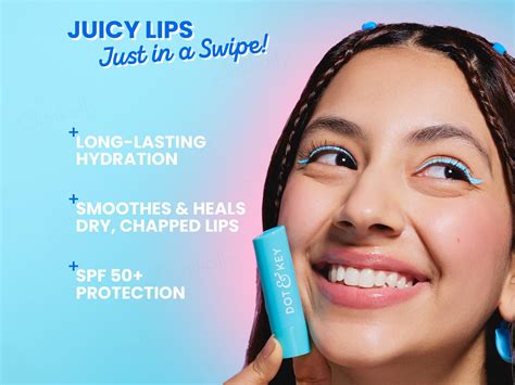 Buy Dot & Key Barrier Repair Hydrating Non-Tinted Lip Balm SPF 50 PA ...