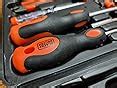 BLACK+DECKER BMT108C Hand Tool Kit for Home & DIY Use (108-Piece ...