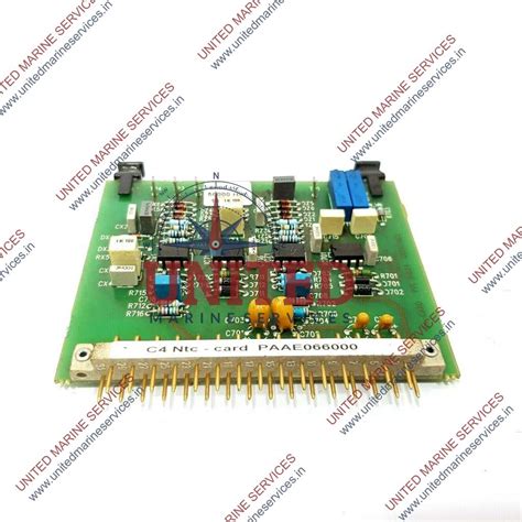 WARTSILA C4 NTC-CARD PAAE066000 C4-CARD PPL 81824 DESPEMES 10V OUT ...