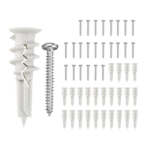 Drywall Anchors - Set of 25| Heavy Duty Wall Anchors for Easy ...