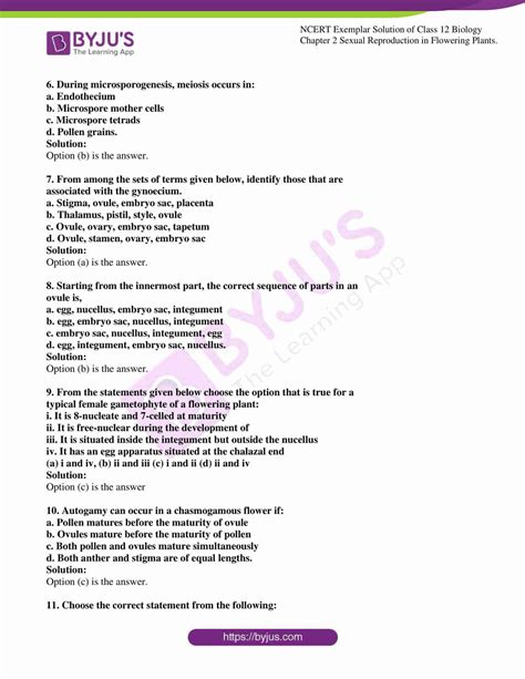 Image result for Class 12 Biology Chapter 2 Exercise