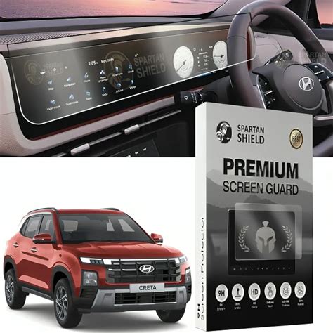 Spartan Shield SCREEN GUARD For NEW HYUNDAI CRETA 2024 FACELIFT || DUAL ...