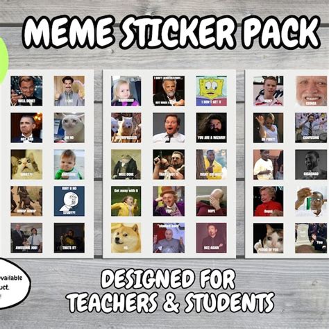Buy Funny Meme Stickers Online In India - Etsy India
