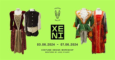 XENI - Costume Design, Teatru Malta, Paola, 3 June to 7 June | AllEvents.in