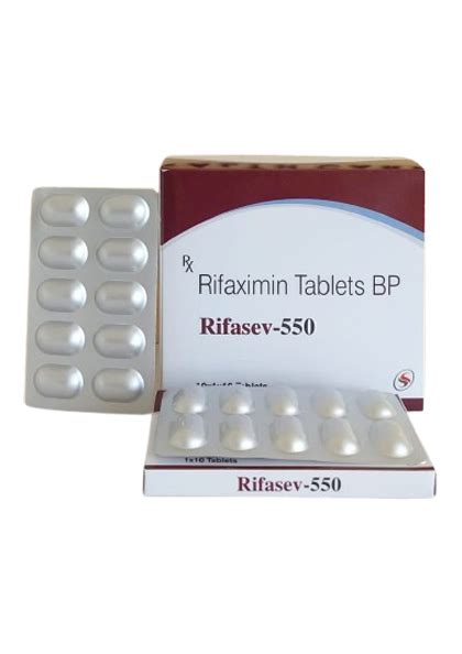 Rifasev 550 - Rifaximin Tablets BP - Ultra Healthcare