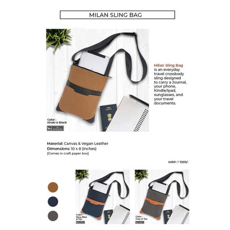 MILAN SLING BAG - LEATHER SLING BAG — Metro Corporate Concepts