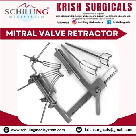 Minimally Invasive Surgery Instruments - Mitral Valve Retractor Trader ...