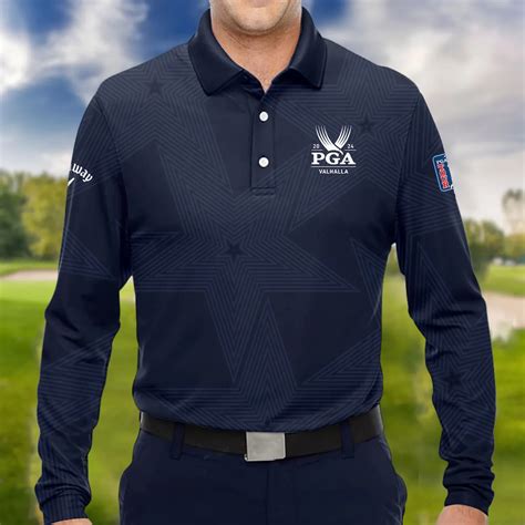 Golf Navy Color Star Pattern 2024 PGA Championship Valhalla Callaway ...