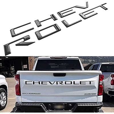 Tailgate Insert Letters -3D Raised Tailgate Letters India | Ubuy