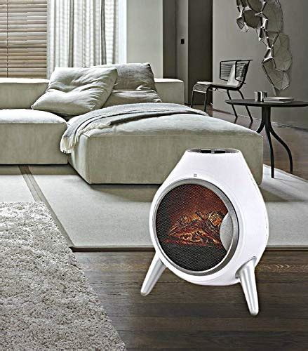 Garden Mile Portable 1 8kw White Retro Oval Log Burner | Desertcart INDIA