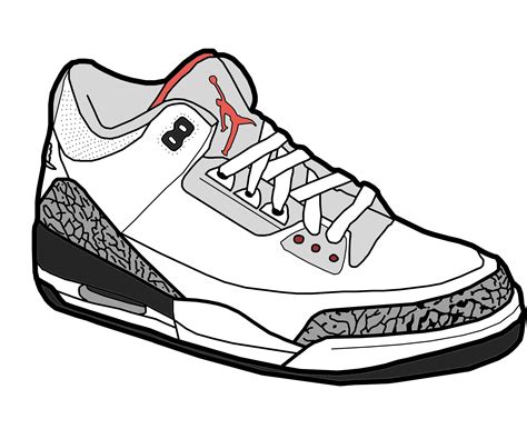 Jordan Shoe Sketch at PaintingValley.com | Explore collection of Jordan Shoe Sketch