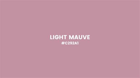 Apa Itu Warna Mauve? Kelembutan dalam Desain dan Kehidupan - Berita ...