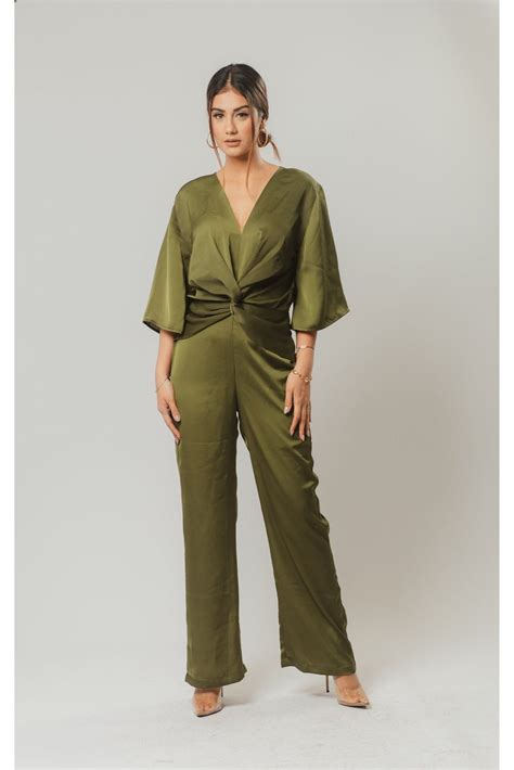 The Eve Jumpsuit In Walnut Brown – Nolabels