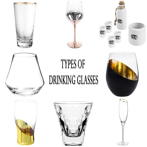 Drinking Glass Types And Uses at James Hillier blog