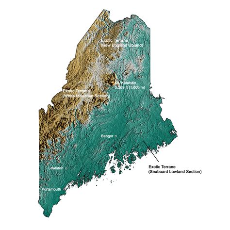 Geologic and Topographic Maps of the Northeastern United States — Earth ...
