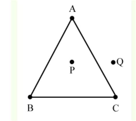 1. Draw a triangle ABC. Mark and name the following on the triangle ABC ...