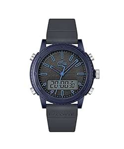 Lacoste Maui Analog-Digital Grey Dial Men's Watch-2011092 : Amazon.in ...
