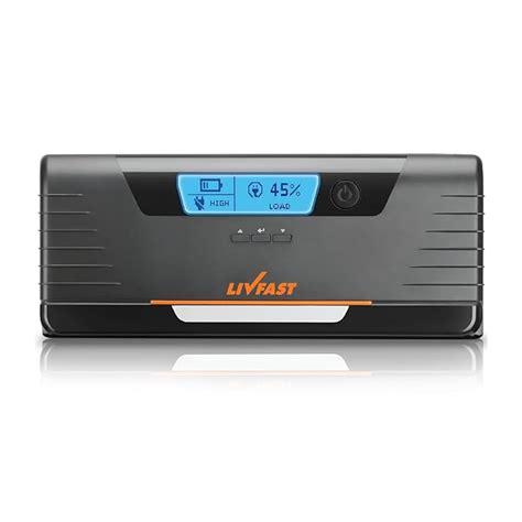 Livfast Smart Flash Pure Sinewave 900VA/12V Inverter with Multi ...
