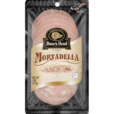 Boar's Head Mortadella (4 oz) Delivery or Pickup Near Me - Instacart