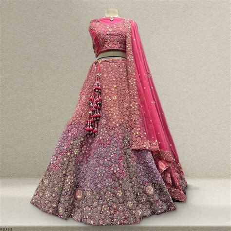 Jazzagals - The Modern Ombre Lehenga for Reception for Bride - JMS Studio