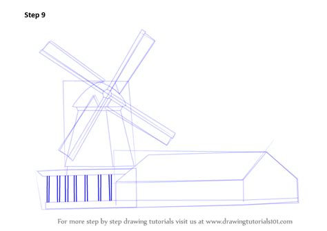 Image result for Draw Steps Windmill