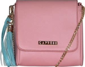 Caprese Pink Sling Bag Shally Mobile Sling Medium Pink / Blue Pink ...