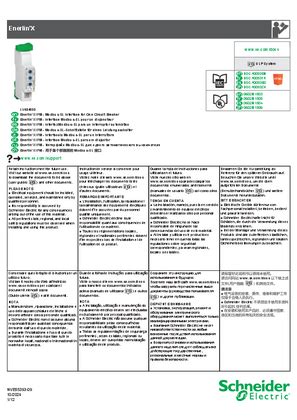Enerlin'X IFM - Modbus-SL Interface for One Circuit Breaker ...