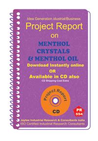 Menthol Crystals and Menthol Oil Manufacturing eBook Menthol Crystals ...