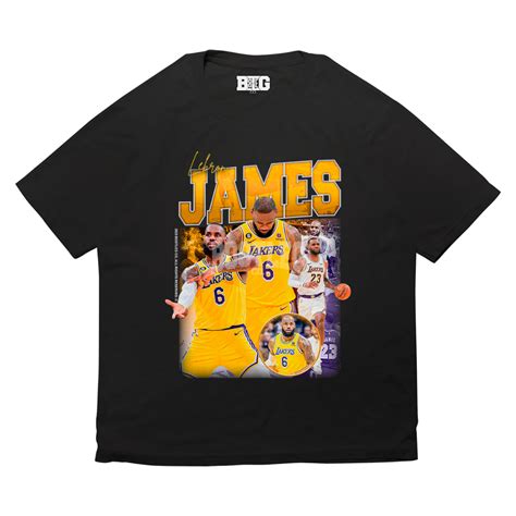 Camisa Básica Lebron James Raymone King James NBA Idolo Bronny Teen ...