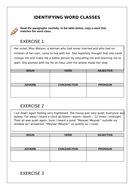 Image result for Word Classes Exercises