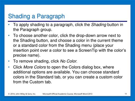 Paragraph Formatting 的图像结果
