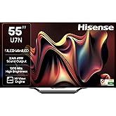 Hisense 139 cm (55 inches) U7Q Series 4K Ultra HD Smart QLED Mini LED ...
