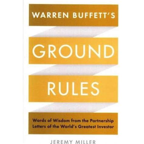 Warren Buffetts Ground Rules by Jeremy Miller – Inspire Bookspace