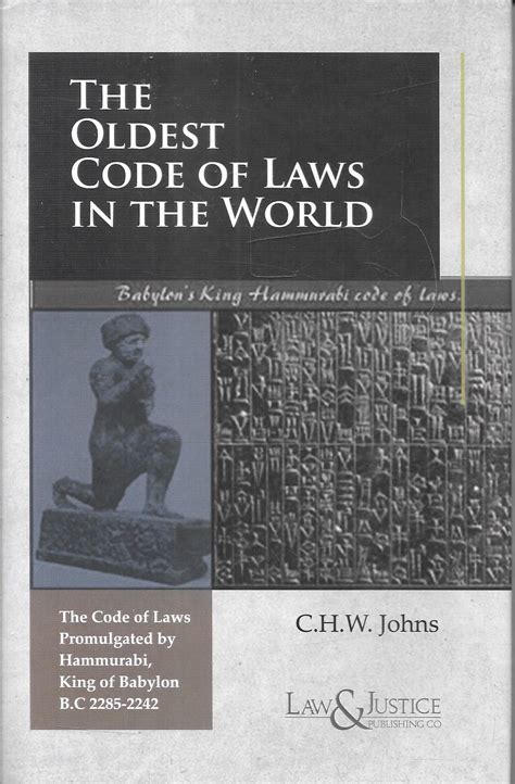 The Oldest Code of Laws in The World – M&J Services - The Eclectic Law ...