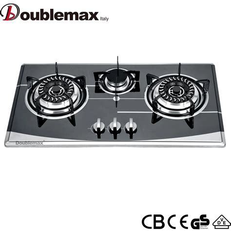 Commercial Stove 3500W 3 Burner Induction Hob Built-in Cooker - Gas ...