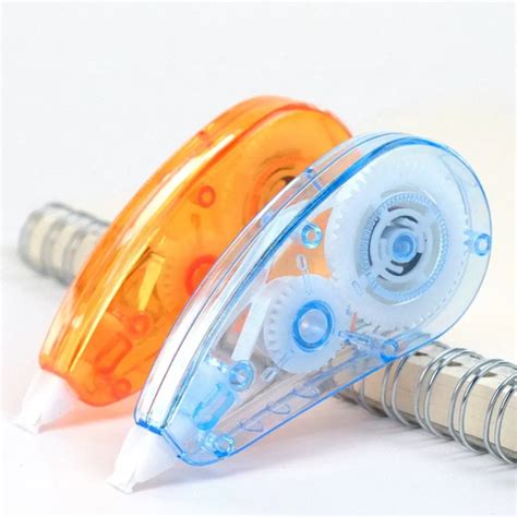 Set of 2 8m Strip Correction Tape – Multipurpose with Front Cap – PiK A BOO