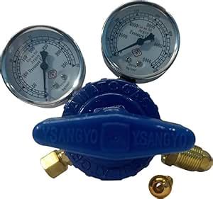 METAPOD YAMATO Argon Regulator – Double Gauge – Heavy Duty Brass Body ...