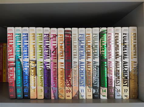 The full Fullmetal Alchemist Fullmetal Edition collection : r/MangaCollectors