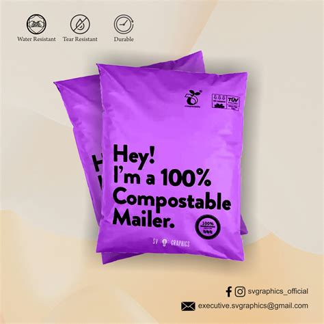 Customized Courier & Poly Mailer Bags with Logo | SV Graphics