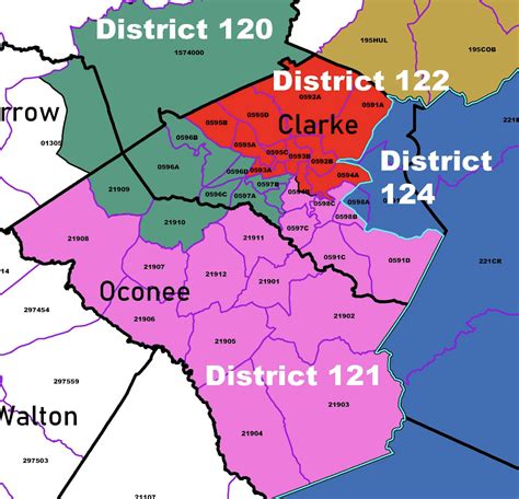 District Maps — Athens-Clarke County Democrats