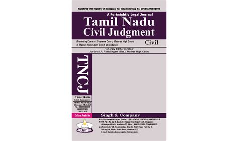 Tamil Nadu Law Reporter