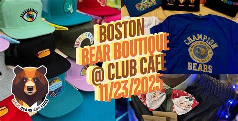 Boston Bear Boutique III - A Holiday Market Presented by Mass Bears and ...