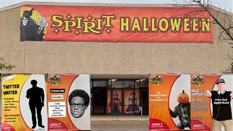 Spirit Halloween Costume Template