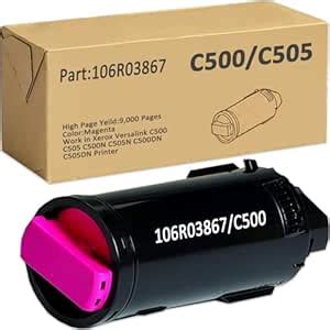C500 C505 106R03867 Extra High Capacity Toner Cartridge Replacement for ...