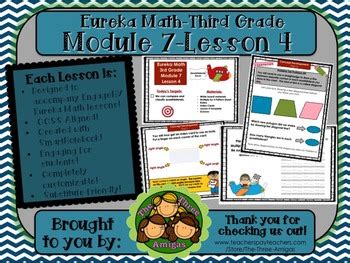 Image result for Eureka Math Third Grade Module 7 Lesson 2