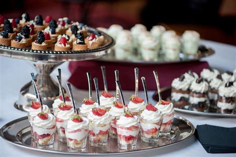Best Dessert Options for Wedding Receptions